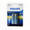 Philips Battery Ultra Alkaline AA 2 Pack AV375 LR6E2B/97