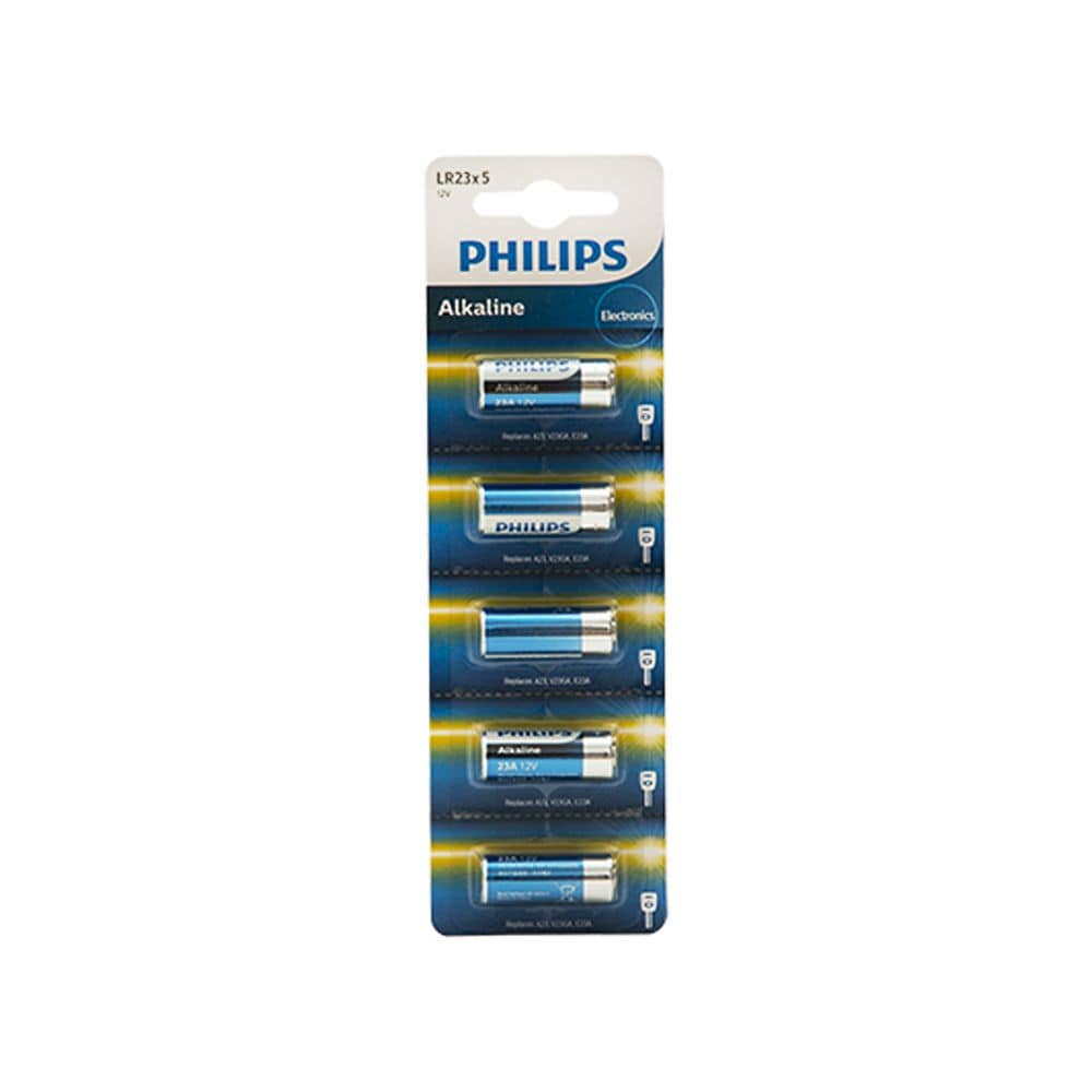 Philips LR23 Alkaline Battery 12V 5 Blister