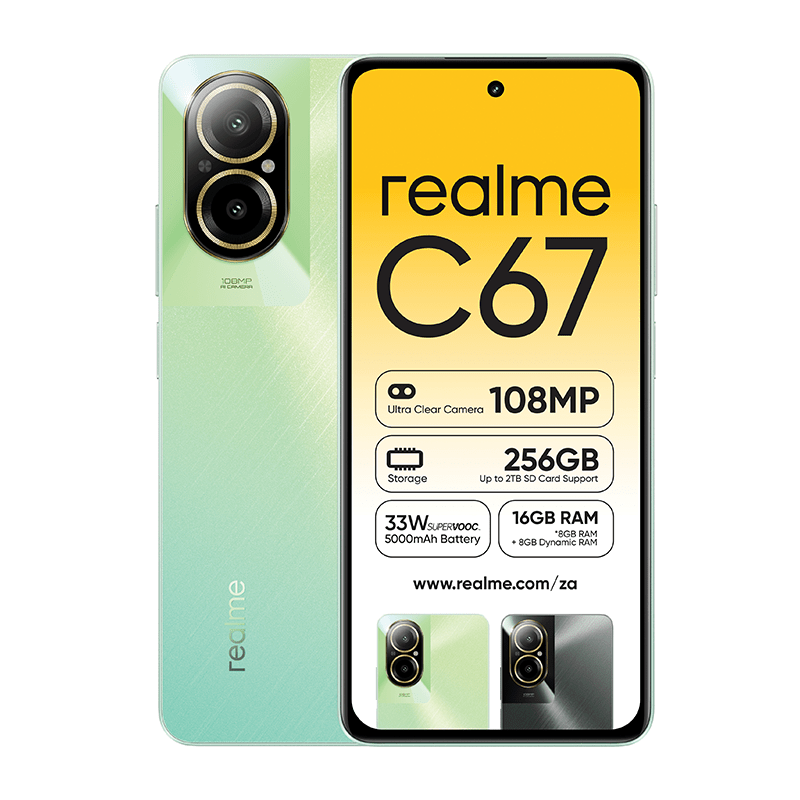 Realme C67 256GB LTE Dual Sim - Sunny Oasis