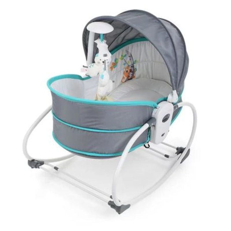 5 in 1 Rocking Bounce Chair with Removable Bassinet and Melody