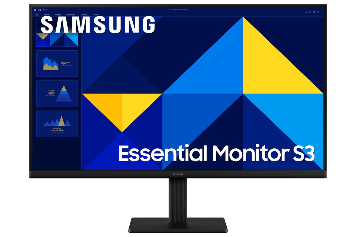 Samsung 27" Full HD 100Hz 5ms IPS Flat Monitor LS27D300GAAXXA