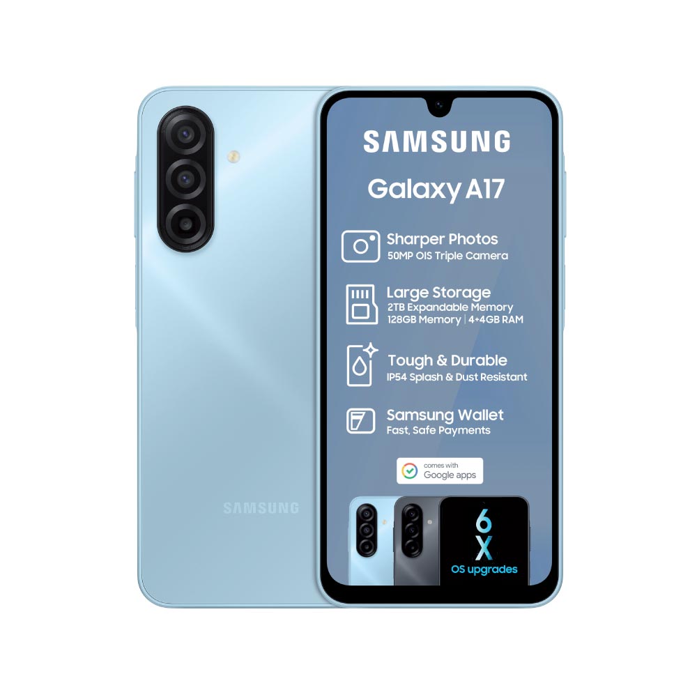 Samsung Galaxy A17 128GB LTE Dual Sim - Blue