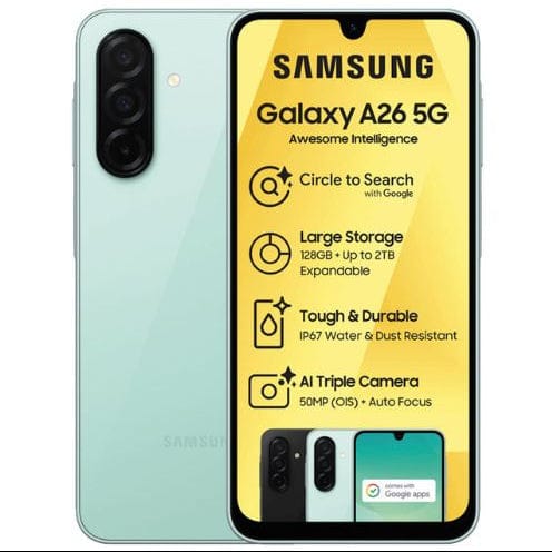 Samsung Galaxy A26 5G 128GB - Green