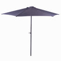Seagull 2.7M Round Parasol Umbrella Light Grey