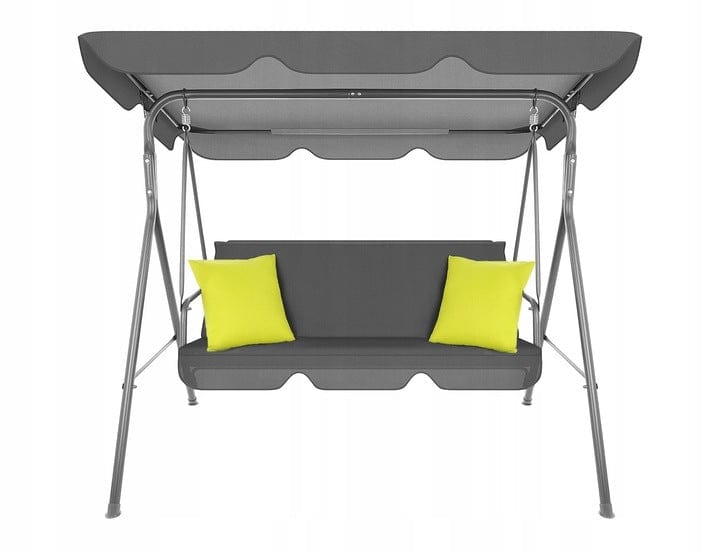 Seagull Garden 3 Seater Metal Swing Chair With Canopy SPF-D-SWING