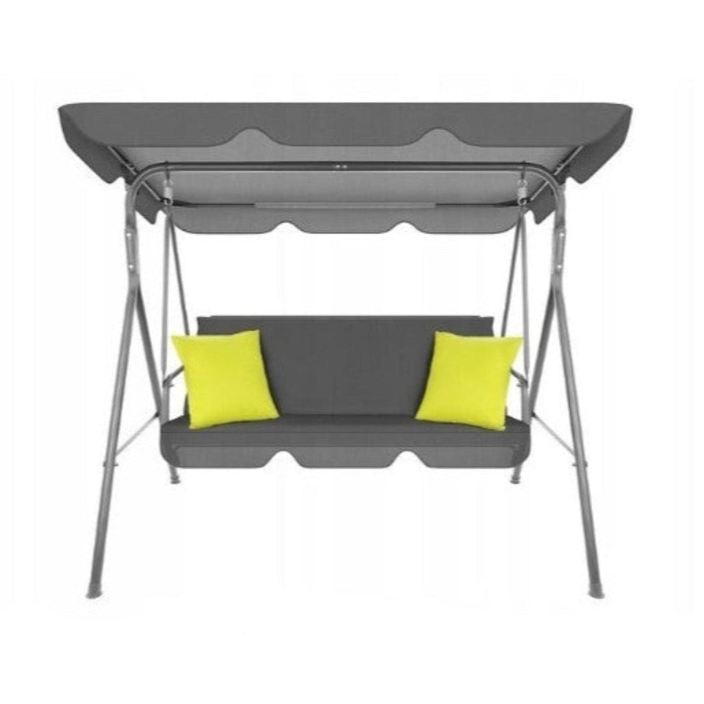Seagull Garden 3 Seater Metal Swing Chair With Canopy SPF-D-SWING