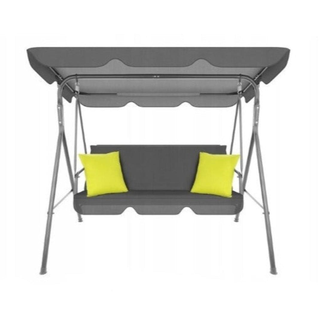 Seagull Garden 3 Seater Metal Swing Chair With Canopy SPF-D-SWING