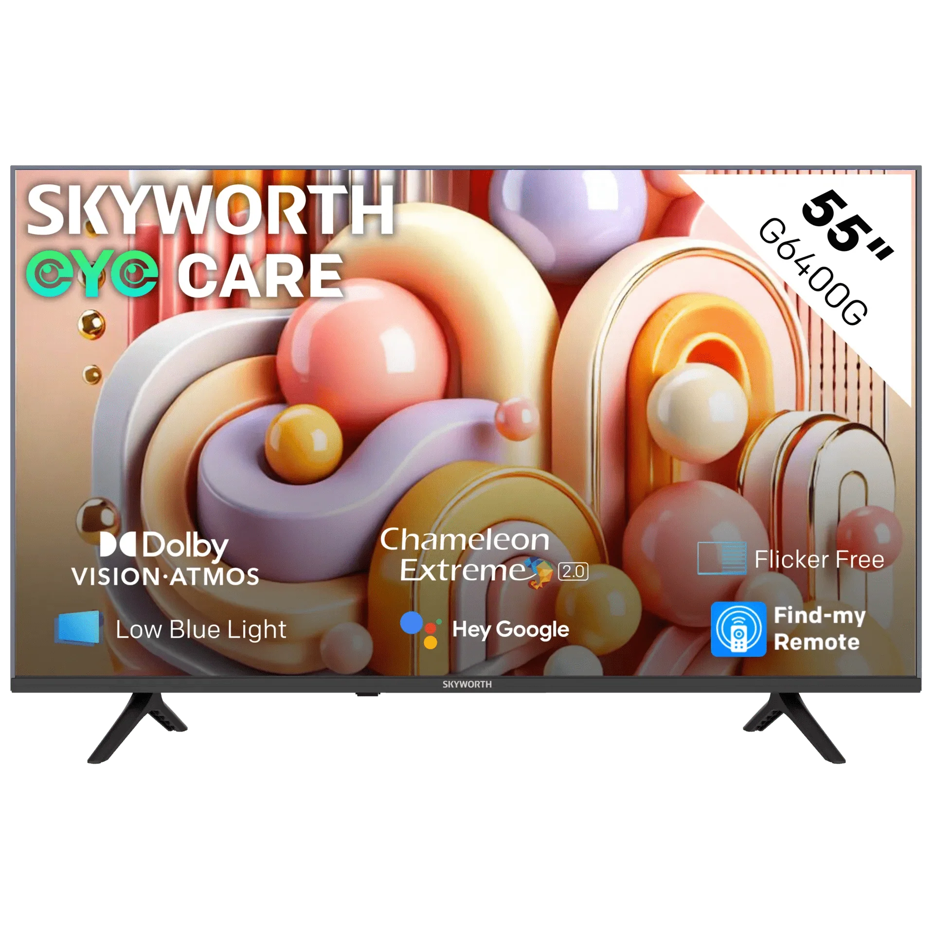 Skyworth 55" UHD Google TV 55G6400G