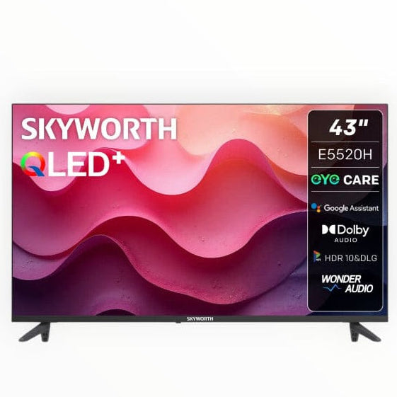 Skyworth 43-inch QLED Google TV-43E5520H