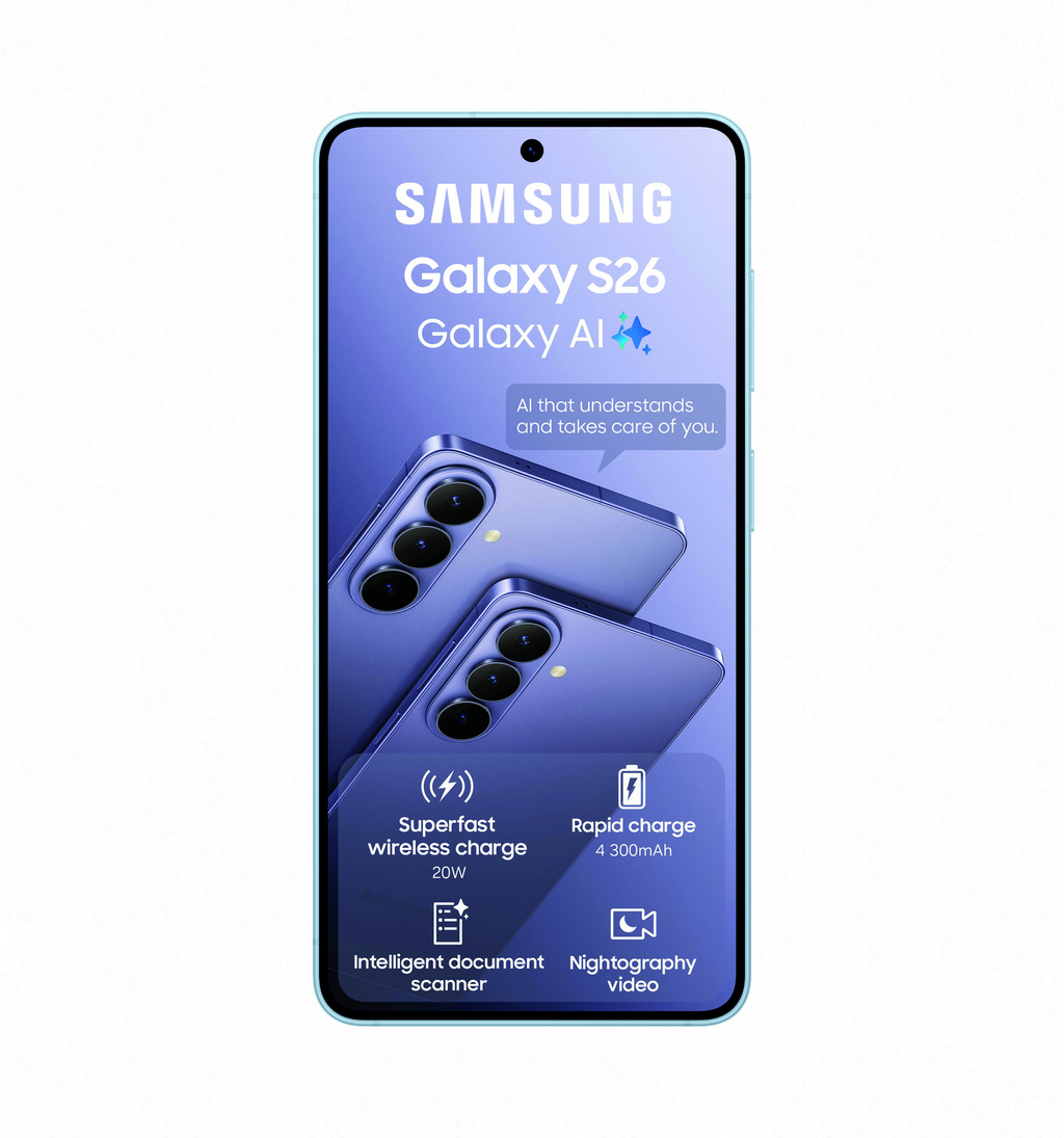 Samsung Galaxy S26 256GB - Sky Blue