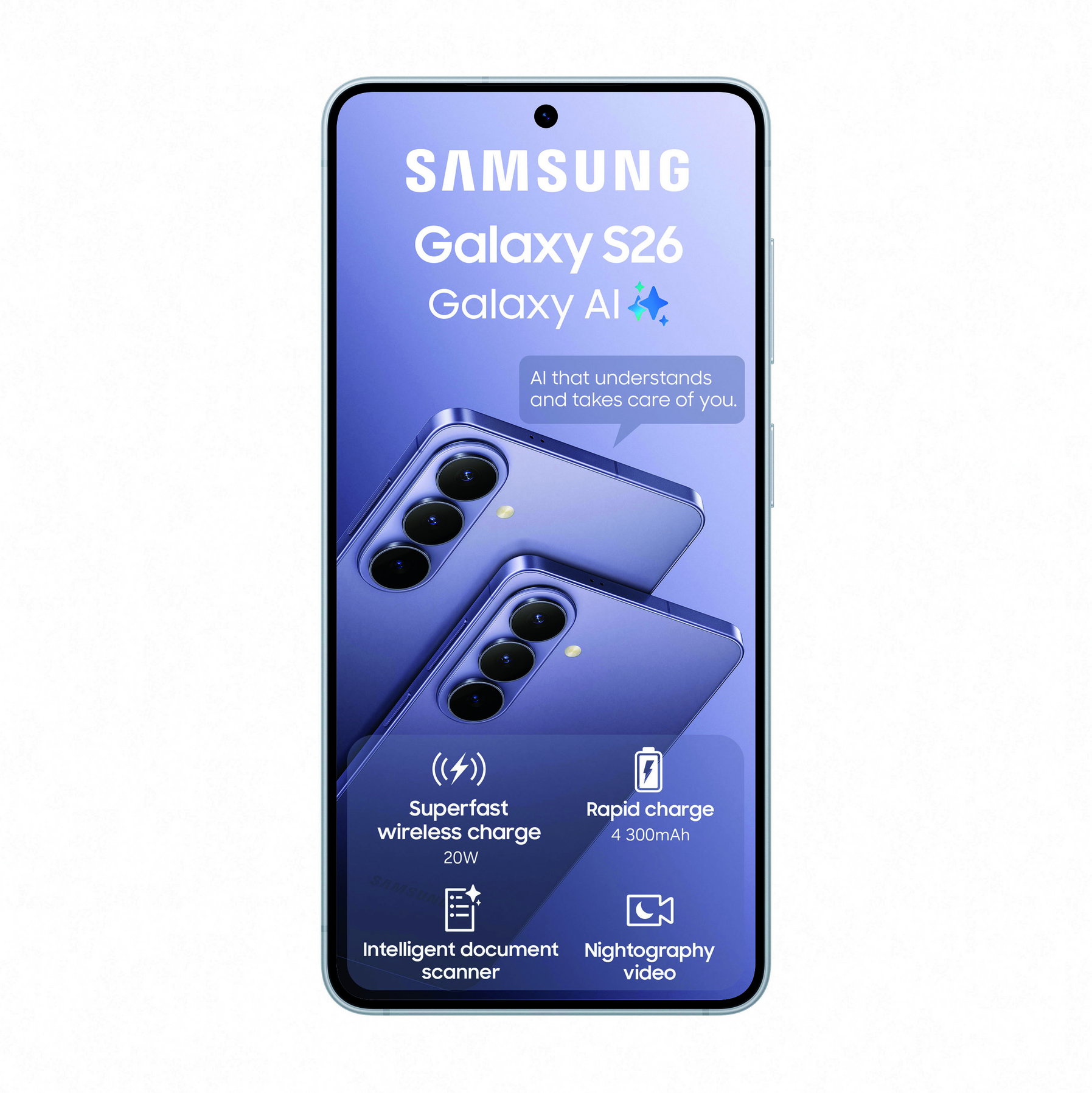 Samsung Galaxy S26 256GB - White