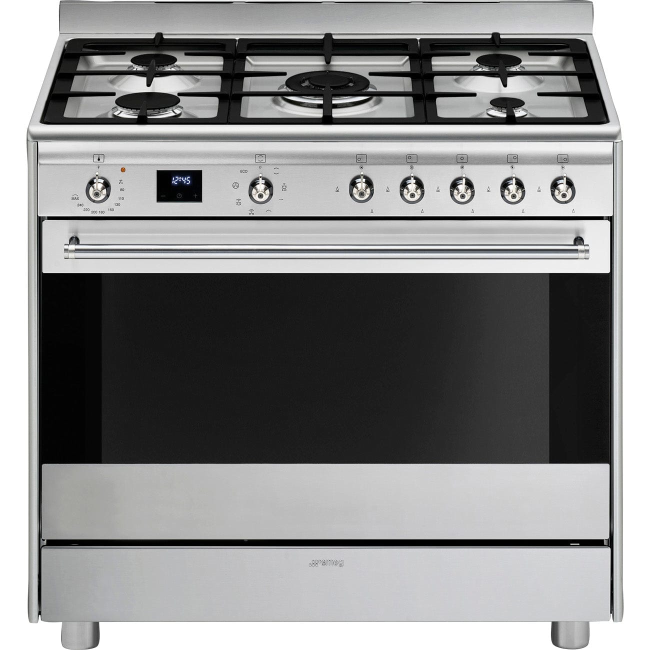 Smeg 90cm Stainless Steel Gas Stove SSA91MAX2