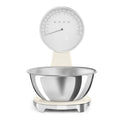Smeg 50's Style Analog And Digital Kitchen Scale Cream Glossy KSF01CRWW