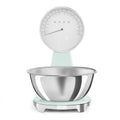 Smeg 50's Style Analog And Digital Kitchen Scale Pastel Green Glossy KSF01PGWW