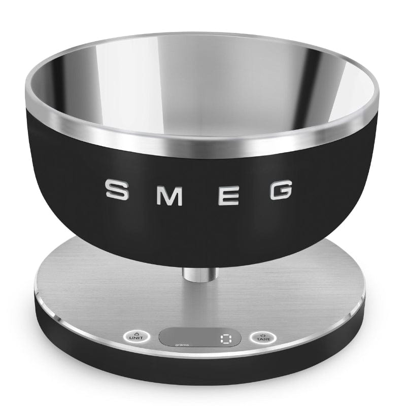 Smeg Digital Kitchen Scale Matt Collezione Aesthetic Black KSC01BLMWW