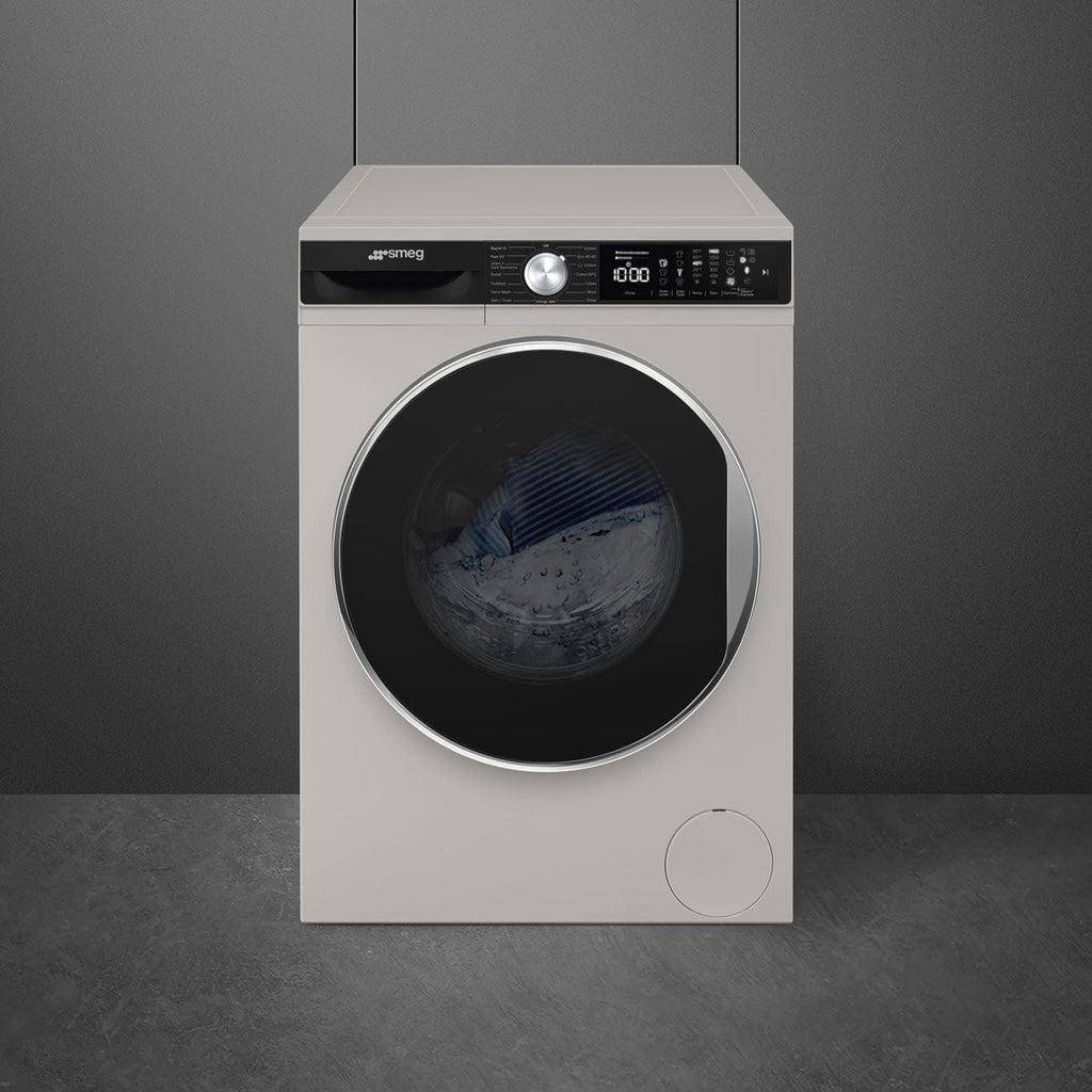 Smeg 8kg Silver Washing Machine WM3T84SSA