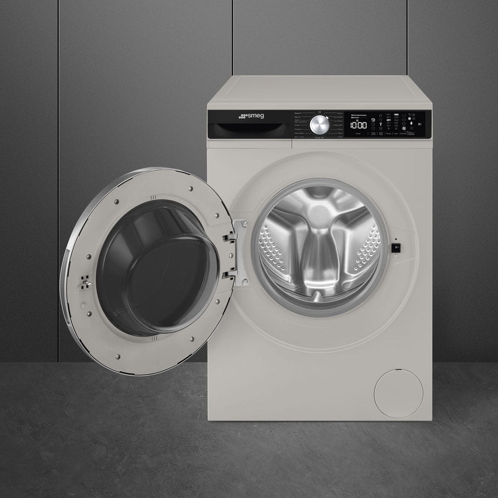 Smeg 8kg Silver Washing Machine WM3T84SSA