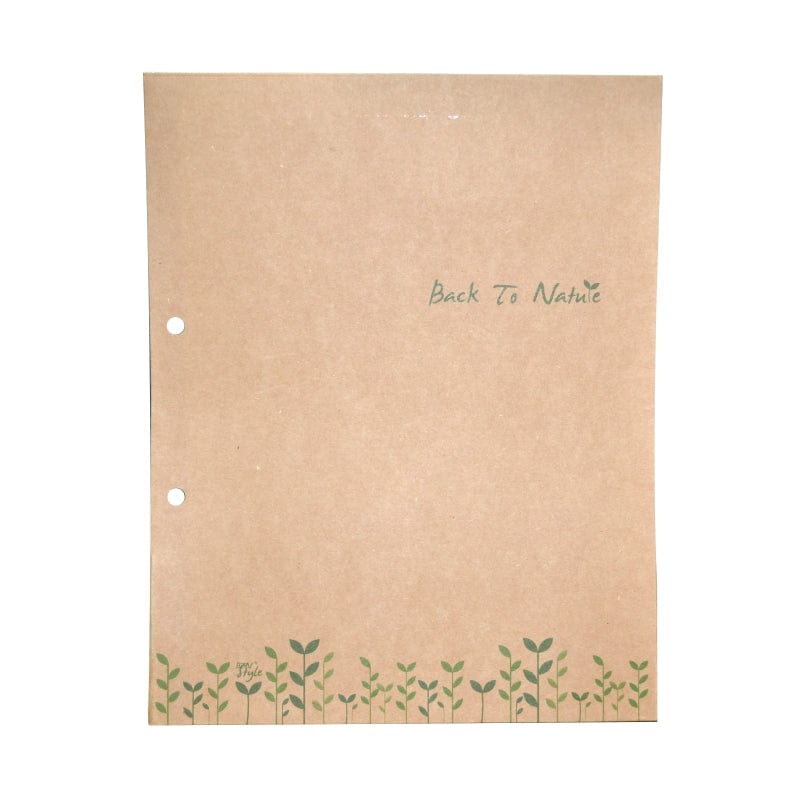 Back to Nature Eco-Friendly A4 Folder File