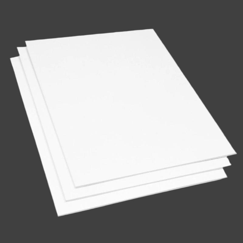 Backing White Paper Board Sheet Pack Of 100