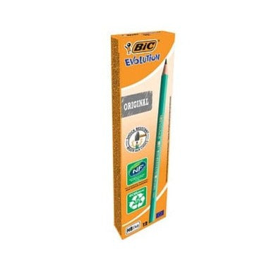 BIC Ecolutions Evolution 655 HB Pencils (Box of 12)