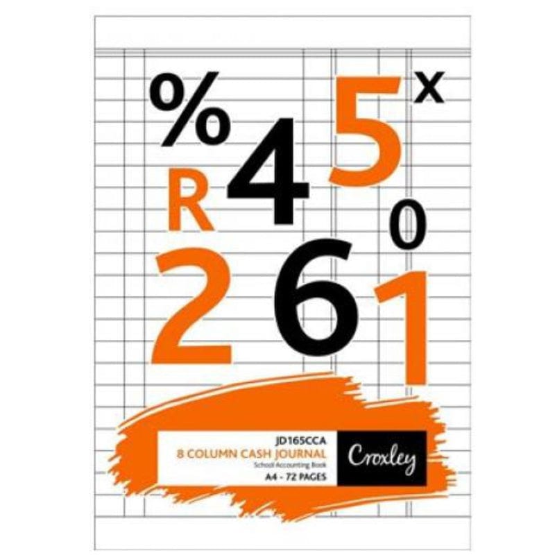 Croxley Cash Column Journal JD165 Accounting Book