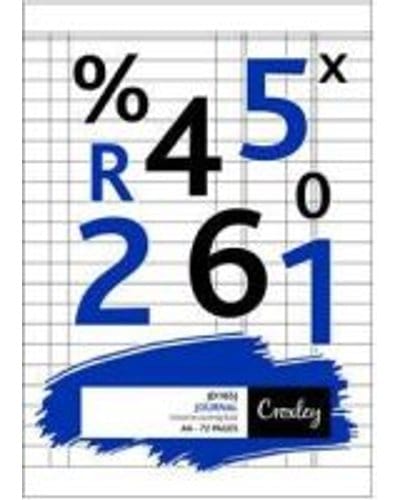 Croxley Journal Book 72 Page ACCO13 JD165CJ