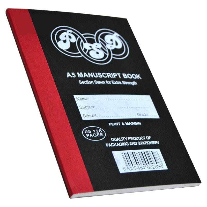 PSD 128 Page A5 Manuscript Book