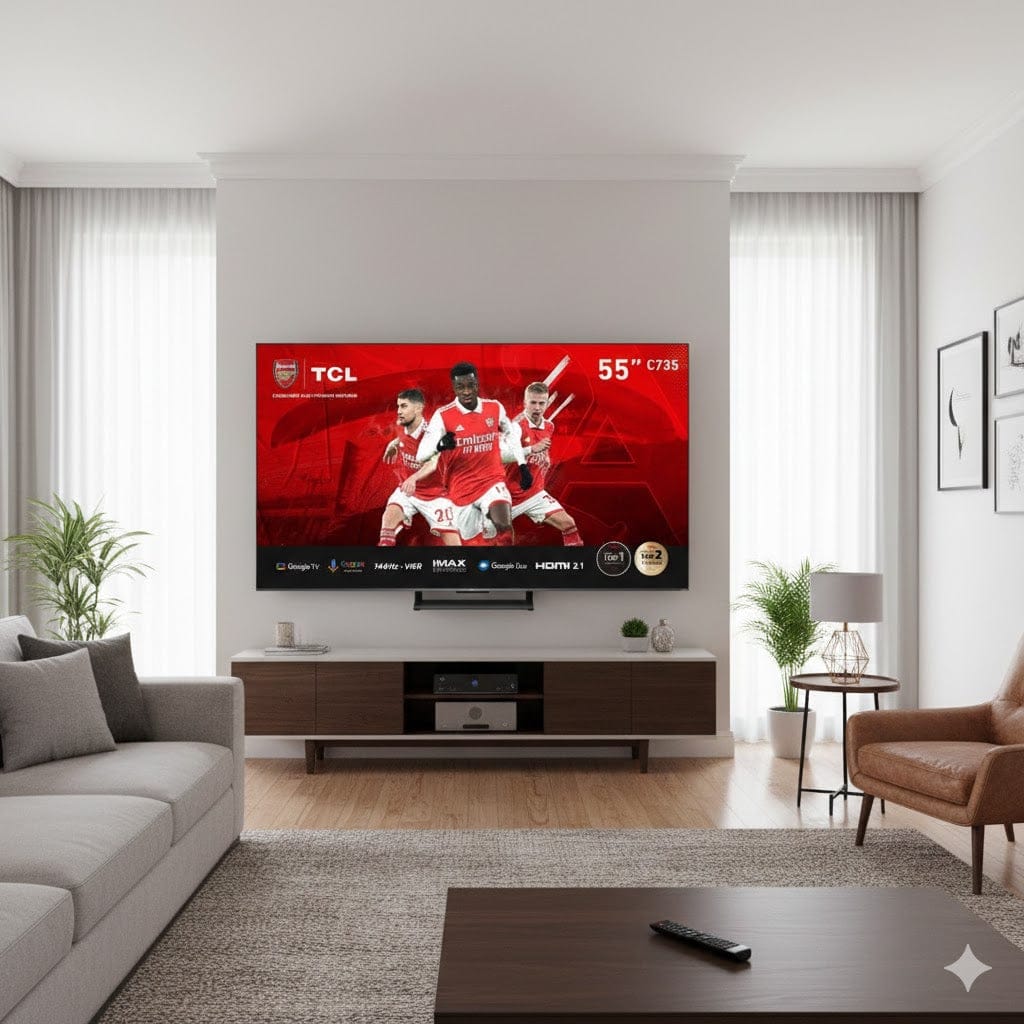 TCL 55 Inch QLED Google TV 55C735