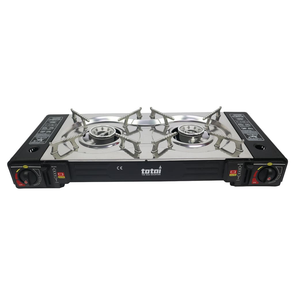 Totai Hot Plate 2 Burner Cartridge Stove 26/007X2B
