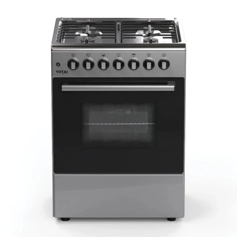 Totai 60cm Stainless Steel 4 Burner Gas Oven - 03/T700