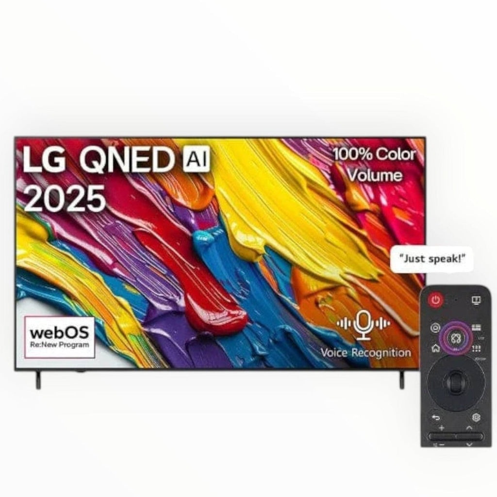 LG 55" QNED AI 4K Smart TV AI Magic Remote HDR10 webOS25 55QNED82A6A