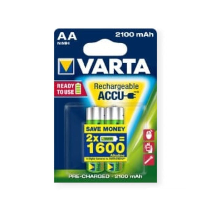Varta Rechargeble ACCU AA Batteries (2 pack)