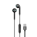 Yookie YTL-09 Wired Earphones Type-C – Black